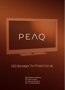 PEAQ PTV421100-W LED