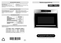 Kuppersbusch EMW 7507.0 M