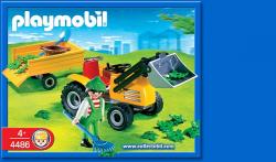 Playmobil set 4486 City Life Gartentraktor mit