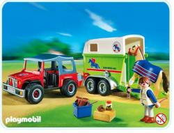 Playmobil set 4189 Riding Stables Geländewagen mit