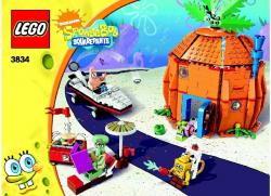 Lego 3834 SpongeBob Squarepants Nachbarschaft in Bikini